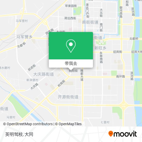 英明驾校地图