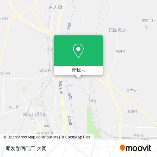 顺发卷闸门厂地图