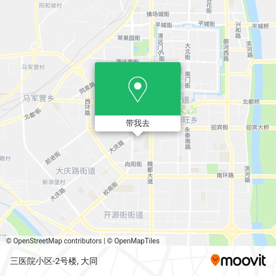三医院小区-2号楼地图