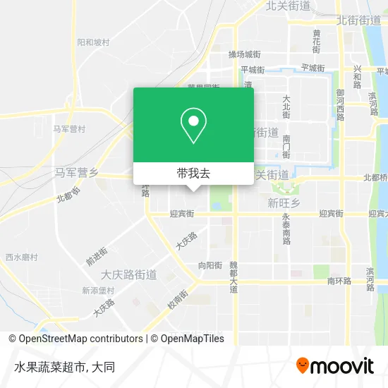 水果蔬菜超市地图