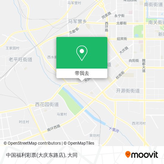 中国福利彩票(大庆东路店)地图