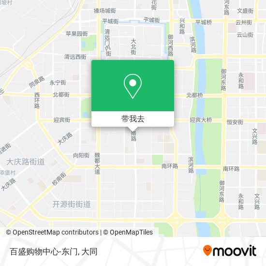 百盛购物中心-东门地图