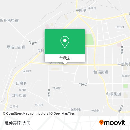 延伸宾馆地图
