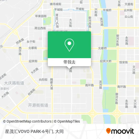星茂汇VOVO PARK-6号门地图
