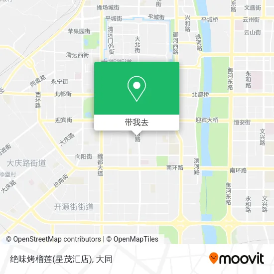 绝味烤榴莲(星茂汇店)地图