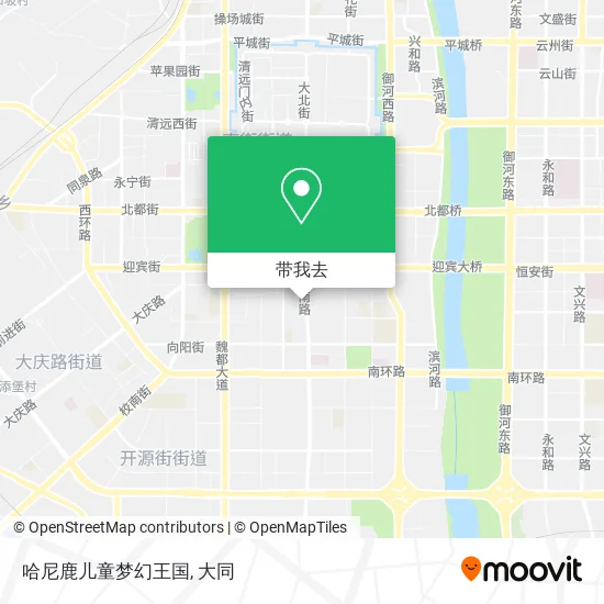 哈尼鹿儿童梦幻王国地图