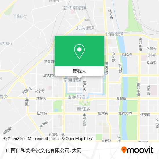 山西仁和美餐饮文化有限公司地图