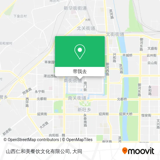 山西仁和美餐饮文化有限公司地图
