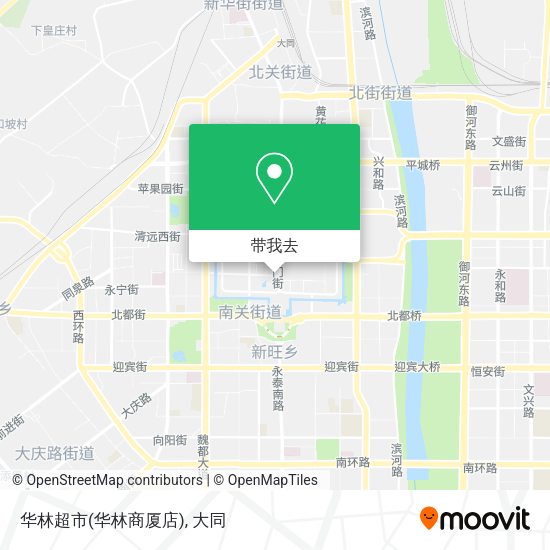 华林超市(华林商厦店)地图