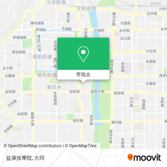 益康按摩院地图