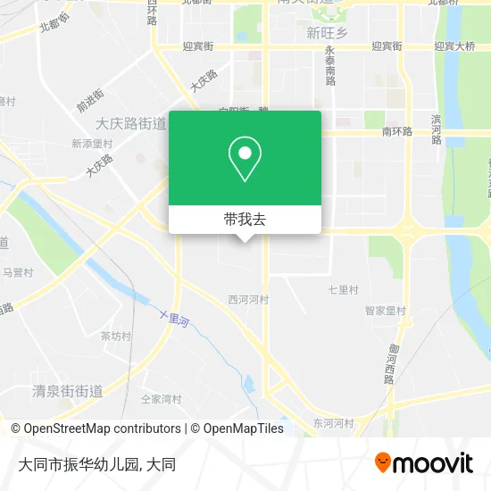 大同市振华幼儿园地图