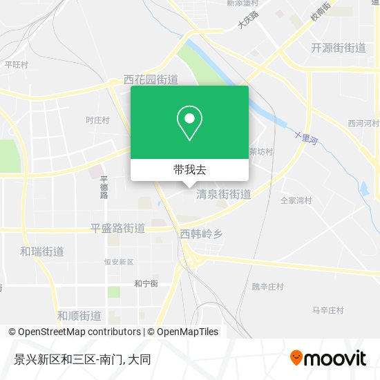 景兴新区和三区-南门地图