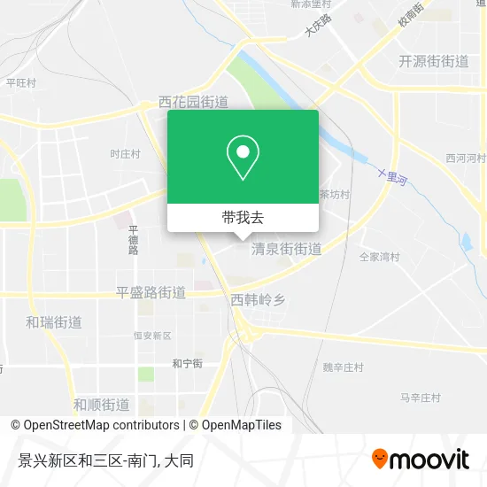 景兴新区和三区-南门地图