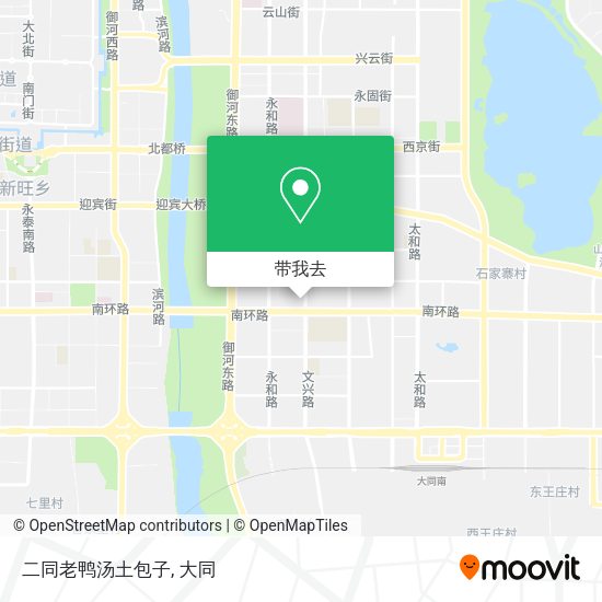 二同老鸭汤土包子地图
