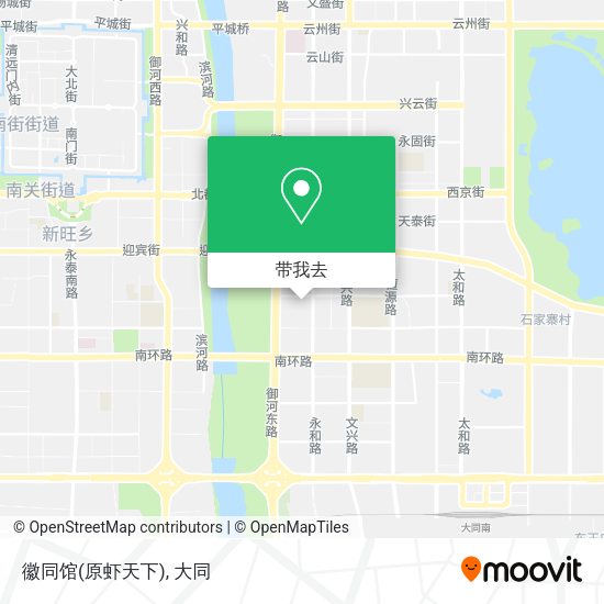 徽同馆(原虾天下)地图