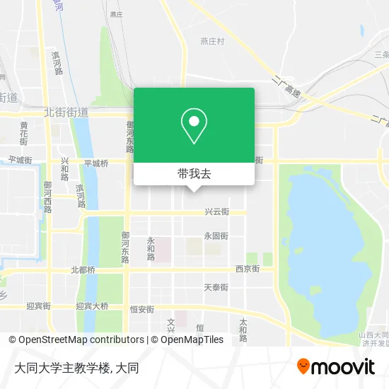 大同大学主教学楼地图