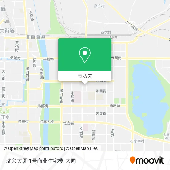 瑞兴大厦-1号商业住宅楼地图