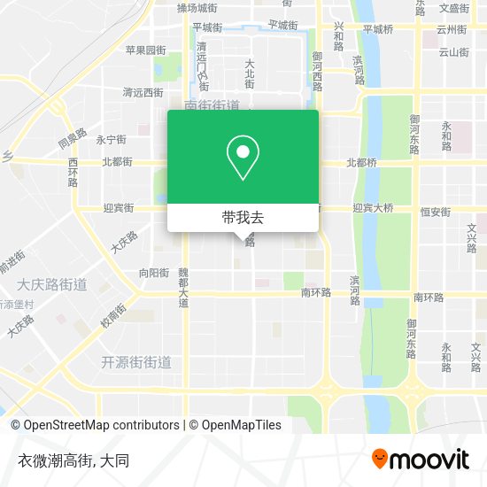 衣微潮高街地图