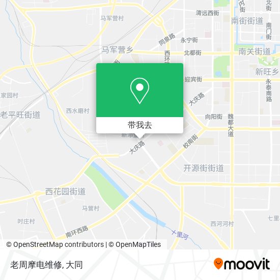 老周摩电维修地图