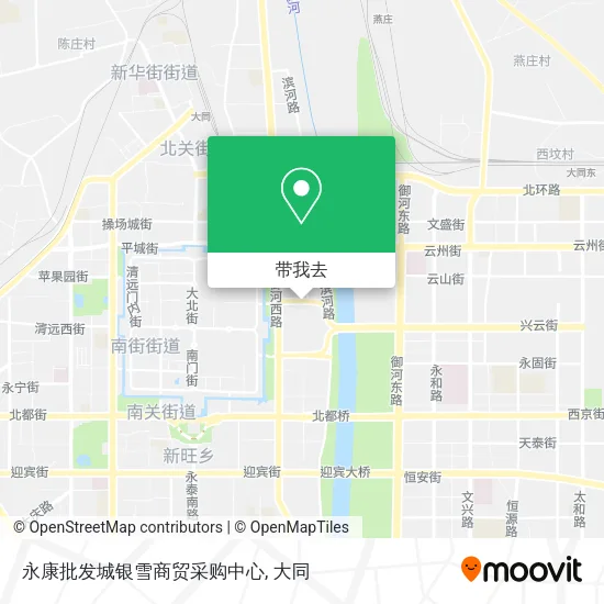 永康批发城银雪商贸采购中心地图