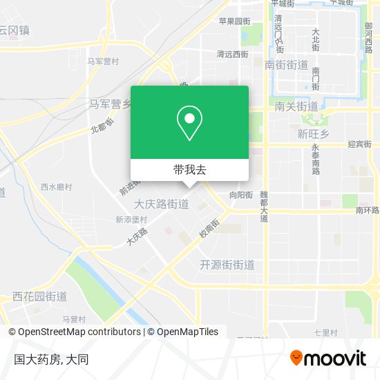 国大药房地图