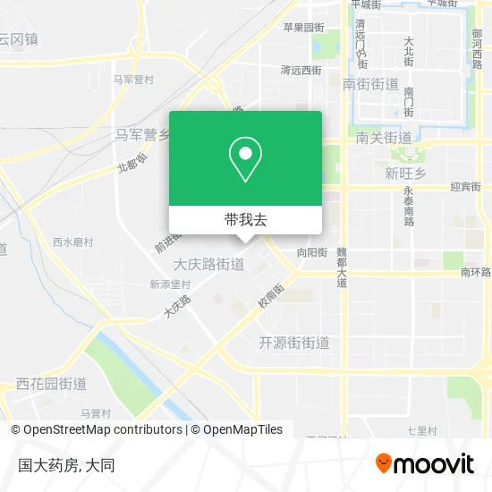 国大药房地图