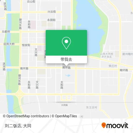 刘二饭店地图