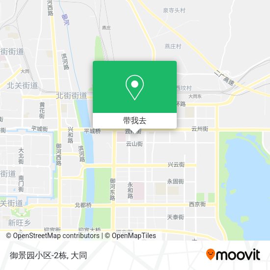 御景园小区-2栋地图