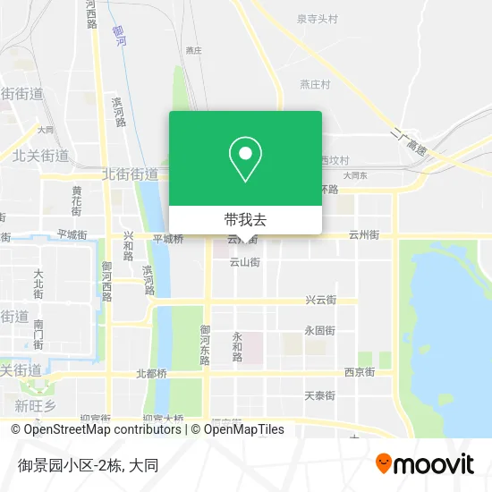 御景园小区-2栋地图