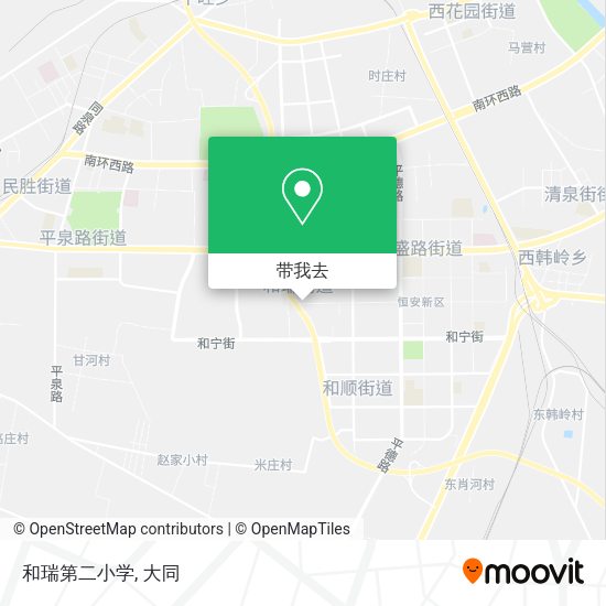 和瑞第二小学地图