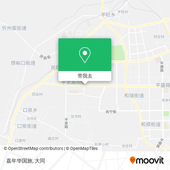 嘉年华国旅地图
