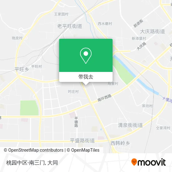 桃园中区-南三门地图