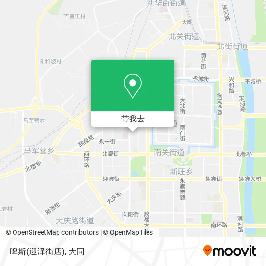 啤斯(迎泽街店)地图