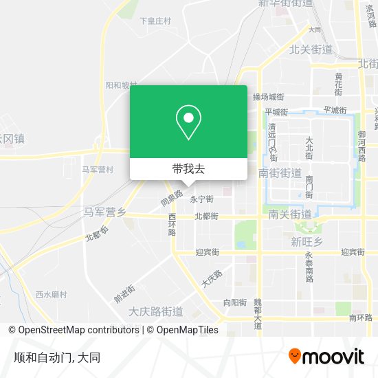 顺和自动门地图