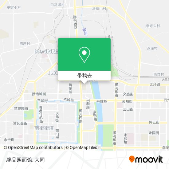 馨品园面馆地图