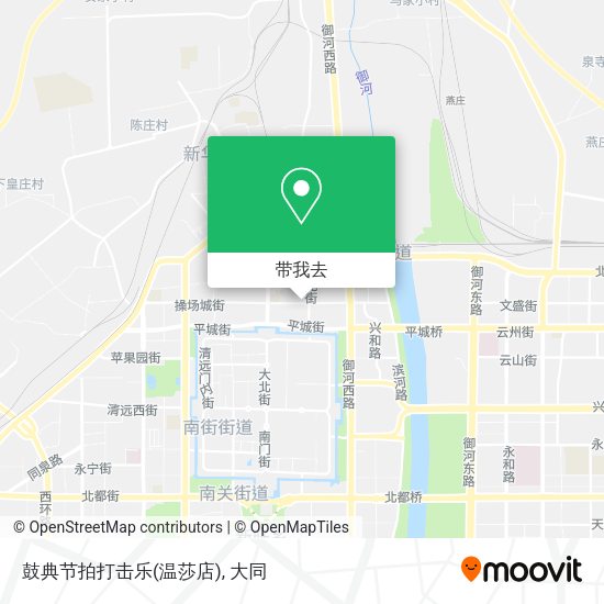 鼓典节拍打击乐(温莎店)地图