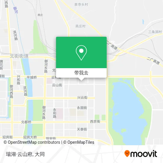 瑞湖·云山府地图