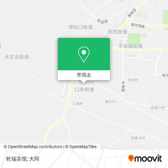 乾瑞宾馆地图