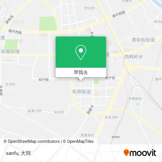 sanfu地图