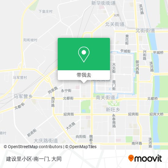 建设里小区-南一门地图
