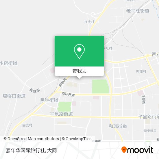 嘉年华国际旅行社地图