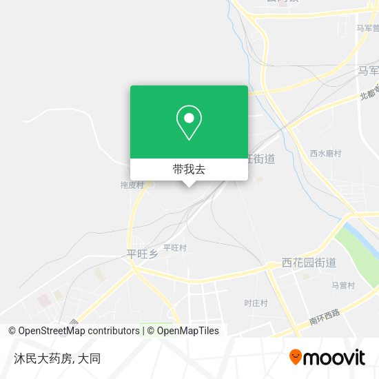 沐民大药房地图