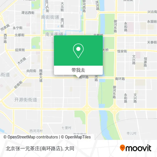 北京张一元茶庄(南环路店)地图