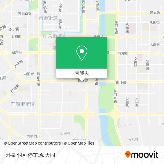 环泉小区-停车场地图