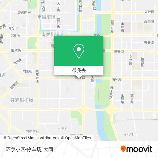 环泉小区-停车场地图