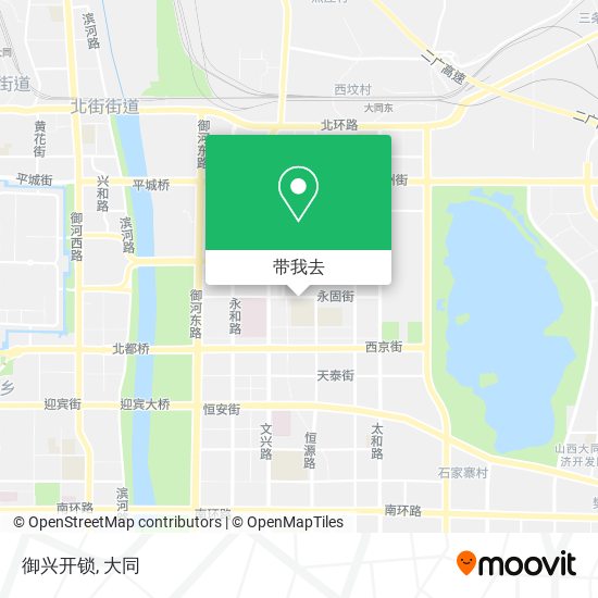 御兴开锁地图