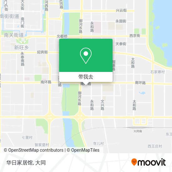 华日家居馆地图