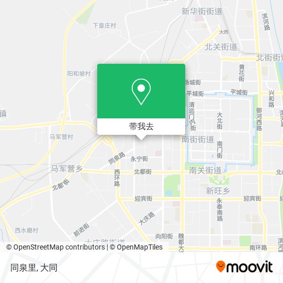 同泉里地图