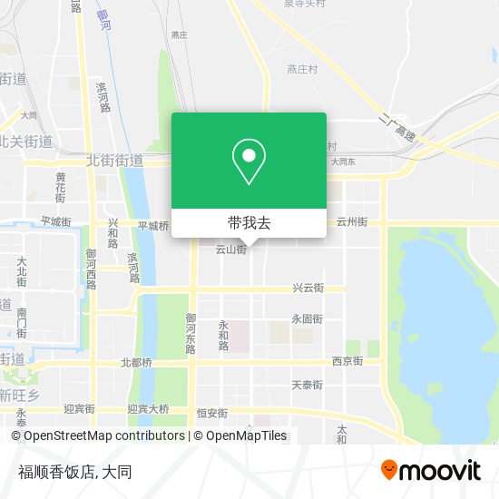 福顺香饭店地图