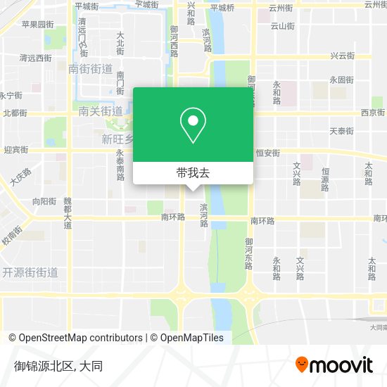 御锦源北区地图
